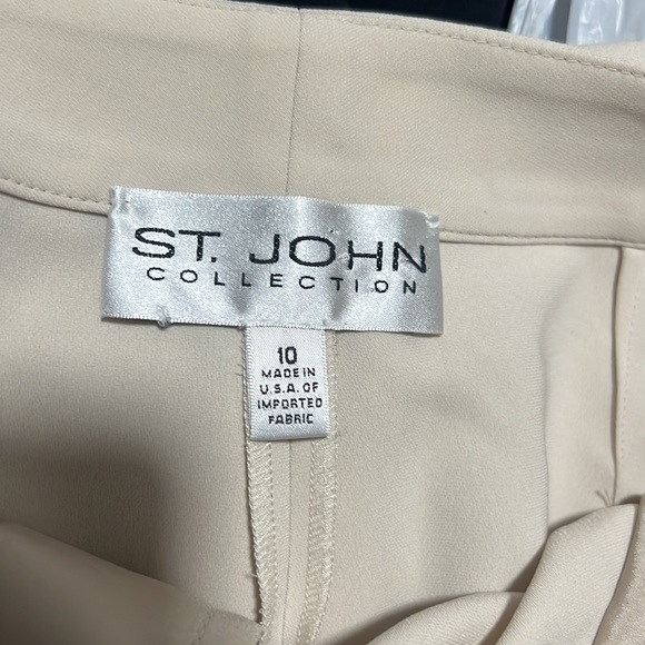 St. John wide leg pants, size 10 - Picture 4 of 6